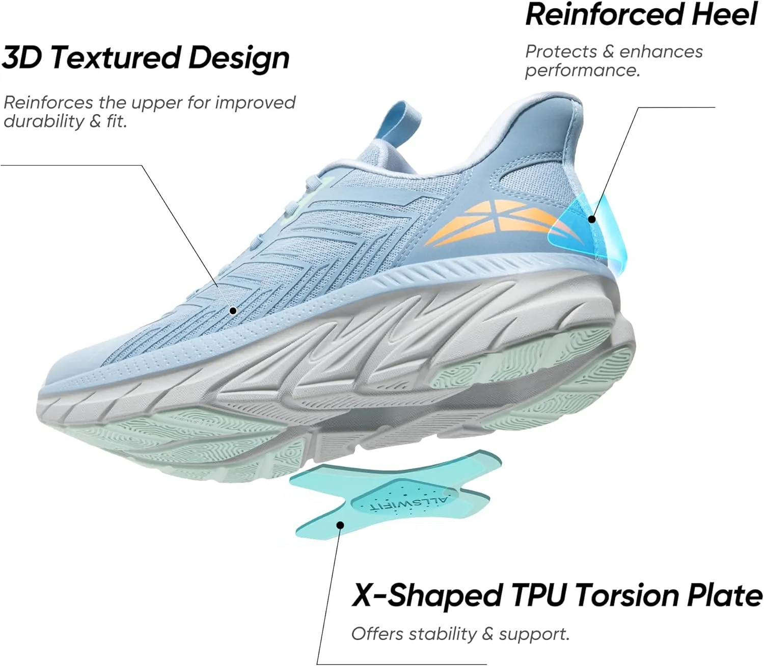Men's Slip On Walking Shoes Running Comfortable Tennis Breathable Non Slip Athletic Gym Workout Cross Training Fashion Sneakers