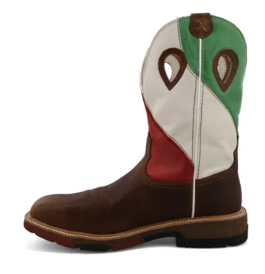 Men's Twisted X Waterproof Alloy Toe Western Work Boot #MXBAW03