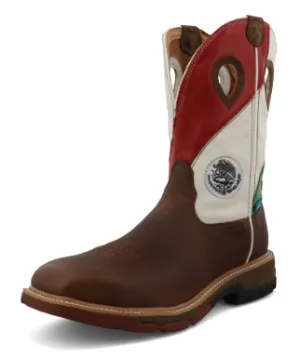 Men's Twisted X Waterproof Alloy Toe Western Work Boot #MXBAW03