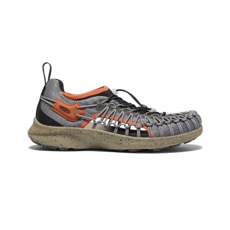 Men's UNEEK SNK Shoe - Steel Grey/Fossil Orange