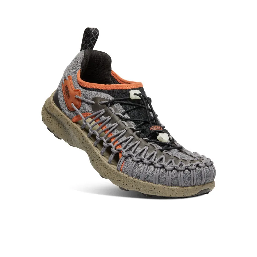 Men's UNEEK SNK Shoe - Steel Grey/Fossil Orange