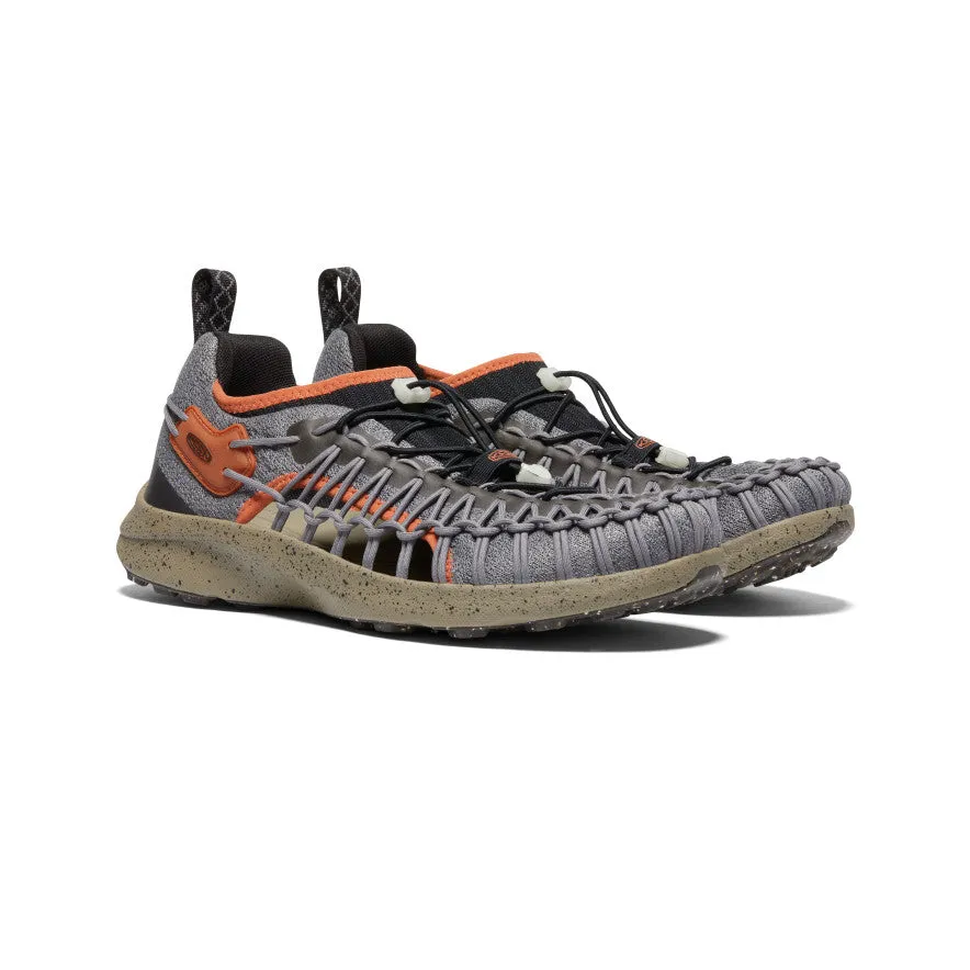 Men's UNEEK SNK Shoe - Steel Grey/Fossil Orange
