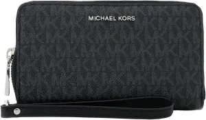 Michael Kors Jet Set Large Flat Multifunction Phone Case Black One Size