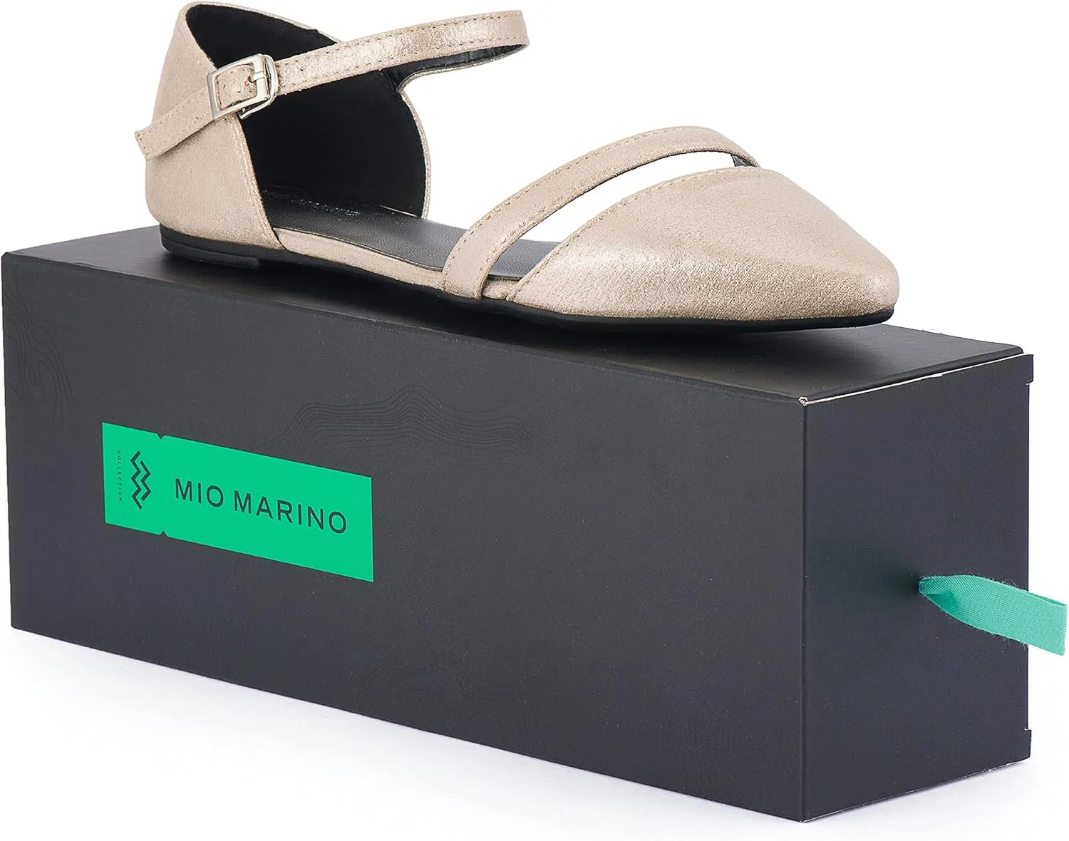 Mio Marino Ballet Flats Shoes for Women - Pointed Toe Flats Dress Shoes for Women