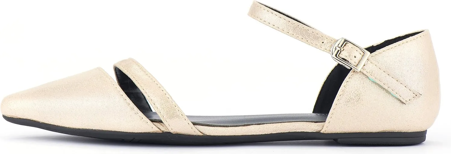 Mio Marino Ballet Flats Shoes for Women - Pointed Toe Flats Dress Shoes for Women