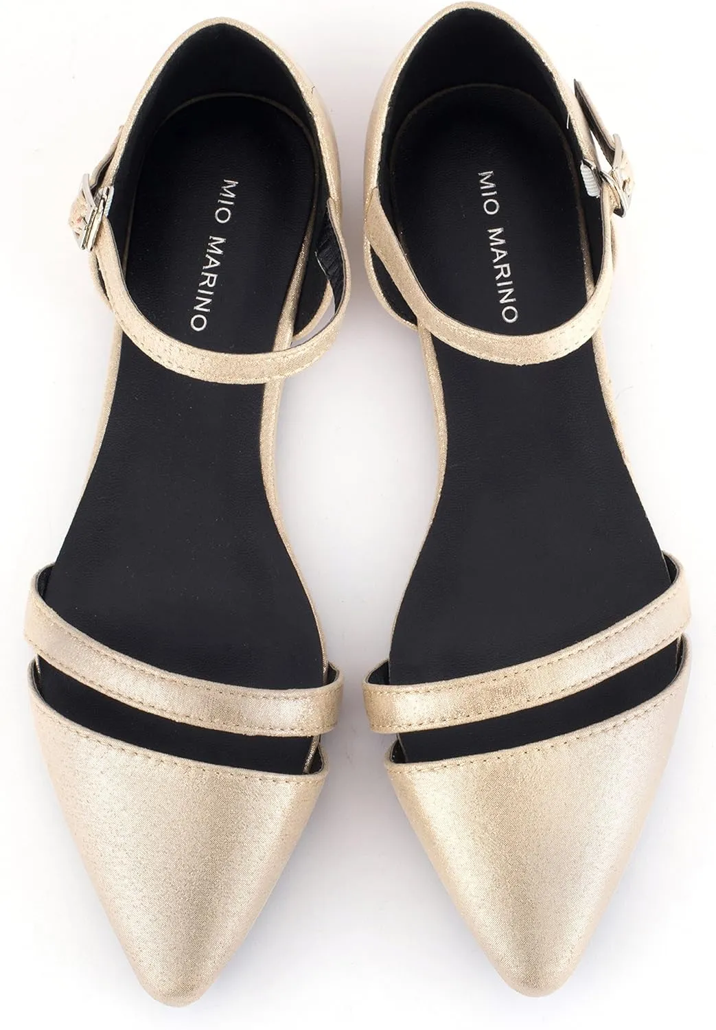 Mio Marino Ballet Flats Shoes for Women - Pointed Toe Flats Dress Shoes for Women