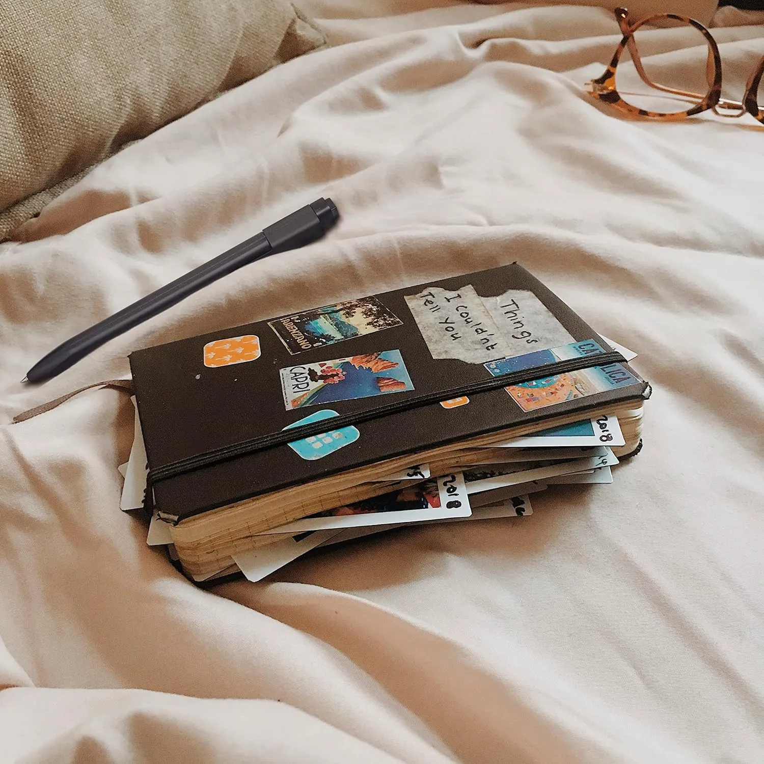 Moleskine QP060EXPB20 Classic Notebook, Expanded (400 Pages), Hardcover, Ruled, Large Size, W 5.1 x H 8.3 inches (13 x 21 cm), Sapphire Blue