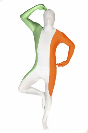 Morphsuits mens Ireland Original Flag Fancy Dress Costume