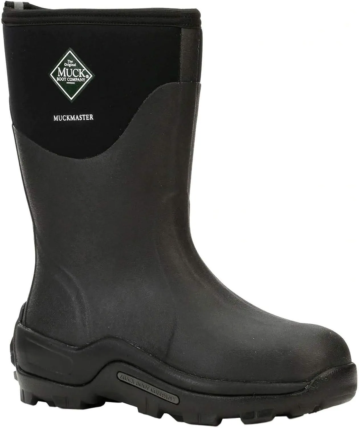 MUCK Wellington MuckMaster Mid Boot, Black, 12 D Mens / 13 B(M) US Womens
