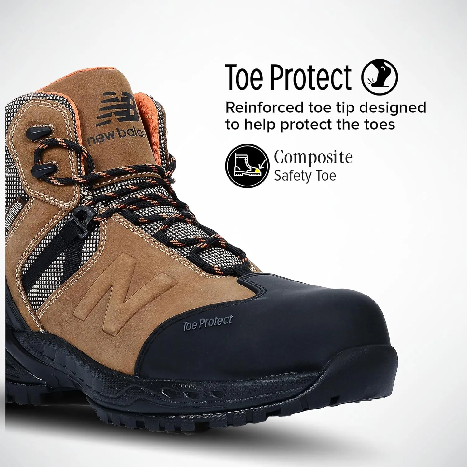 New Balance Men's Composite Toe Allsite Industrial Boot
