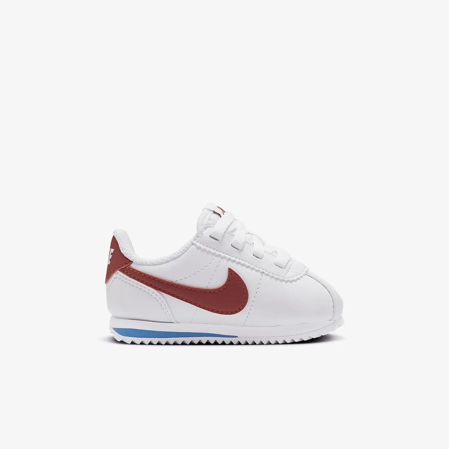 Nike Cortez EasyOn Baby/Toddler Shoes (DM0952-115, White/Varsity Blue/Varsity Red)