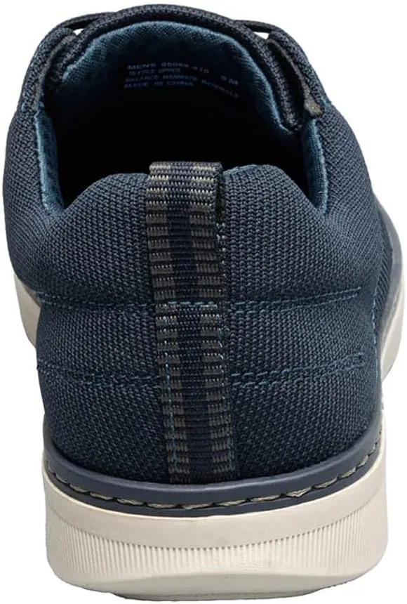 Nunn Bush Men's Aspire Knit Moccasin Toe Sneaker Oxford Comfortable Lightweight Fabric Lace Up