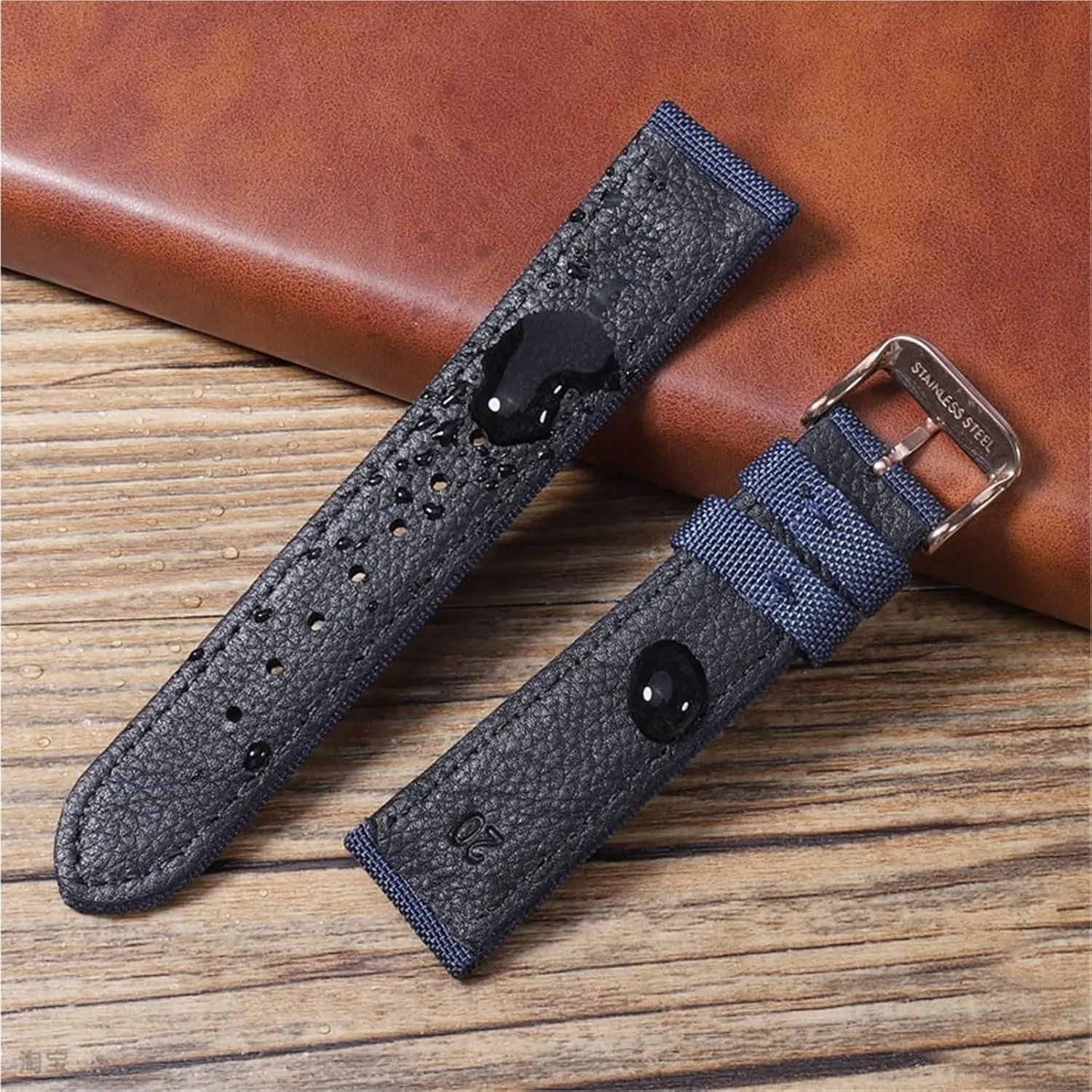Nylon Canvas Watch Strap 20mm 22mm 24mm Quick Release Watch Band Men Women Universal Bracelet Watchband