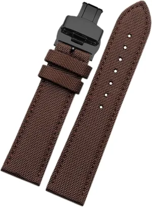 Nylon Canvas Watch Strap 20mm 22mm 24mm Quick Release Watch Band Men Women Universal Bracelet Watchband