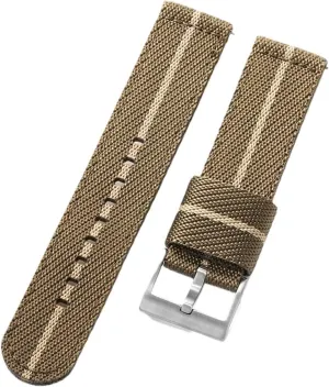 Nylon Canvas Watch Strap 20mm 22mm 24mm Quick Release Watch Band Men Women Universal Bracelet Watchband