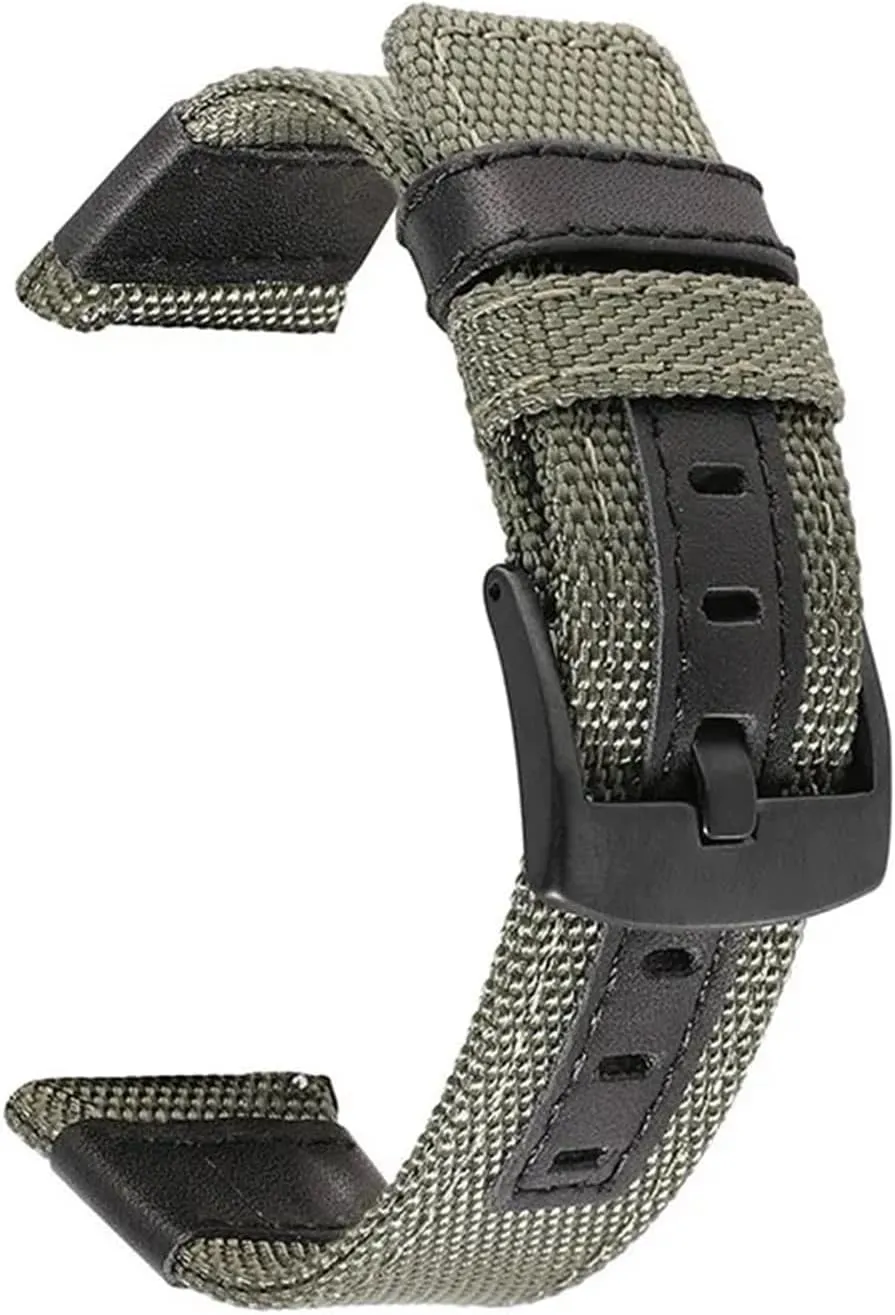 Nylon Canvas Watch Strap 20mm 22mm 24mm Quick Release Watch Band Men Women Universal Sport Bracelet Watchband