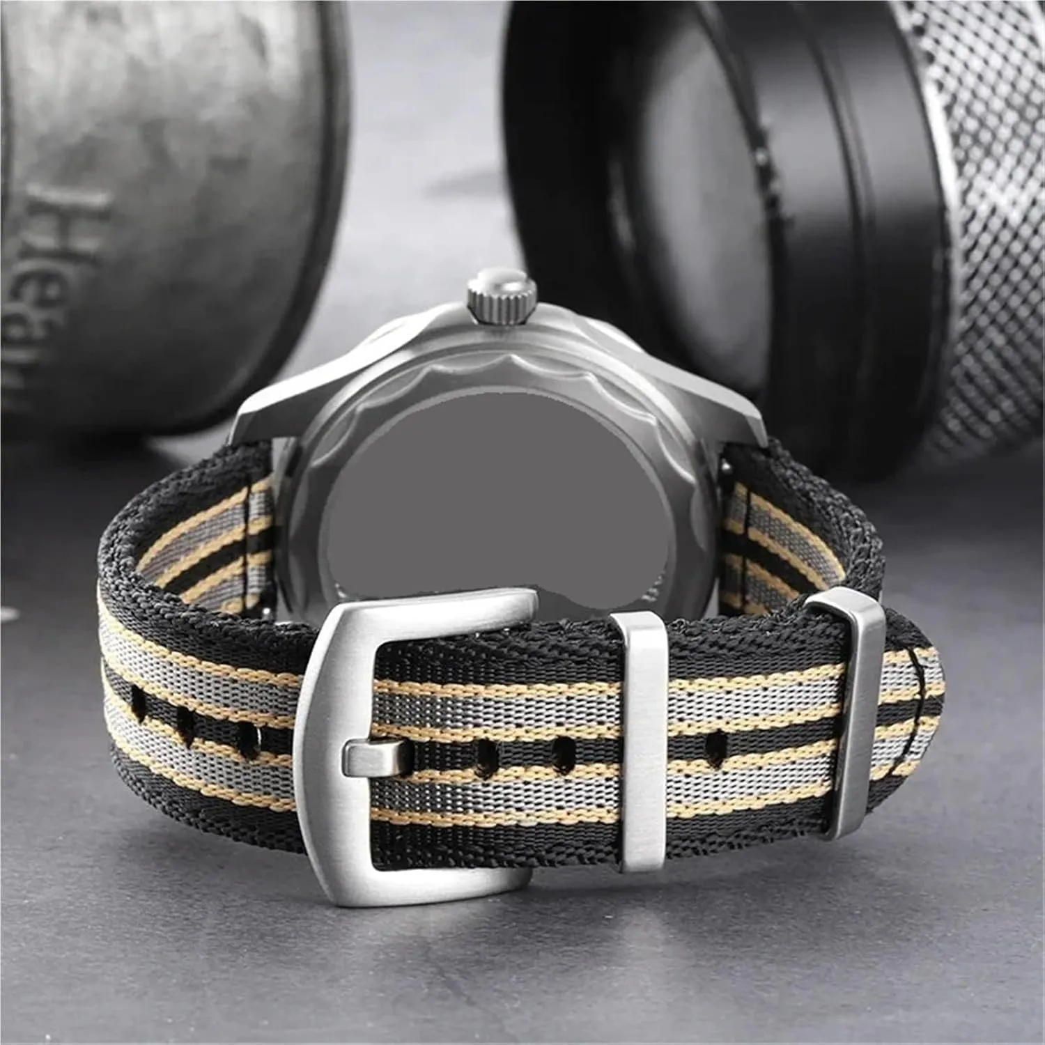 Nylon Canvas Watch Strap 20mm 22mm Quick Release Watch Band Men Women Universal Bracelet Watchband