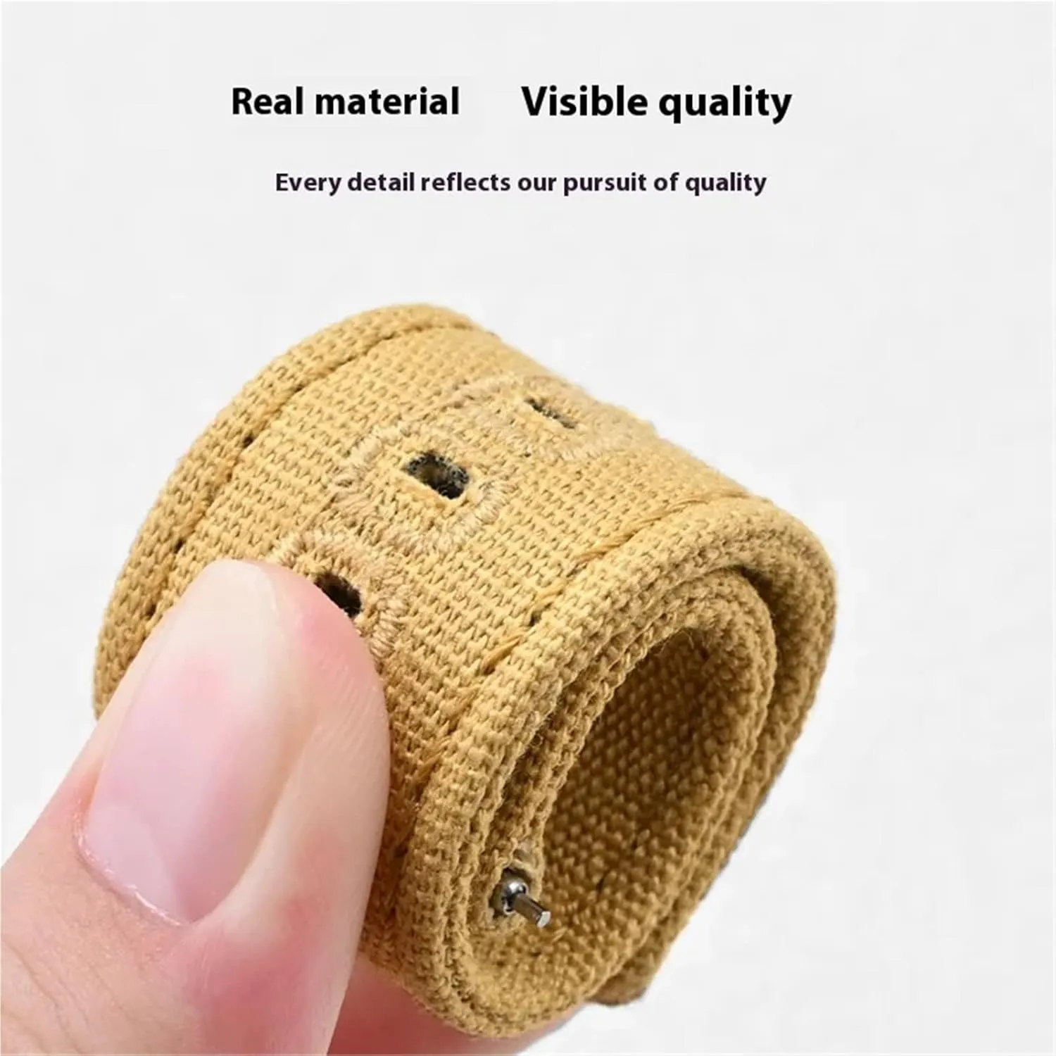 Nylon Canvas Watch Strap 20mm 22mm Quick Release Watch Band Men Women Universal Bracelet Watchband