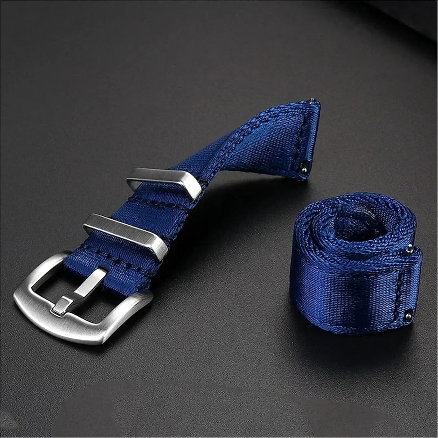 Nylon Canvas Watch Strap 20mm 22mm Quick Release Watch Band Men Women Universal Bracelet Watchband