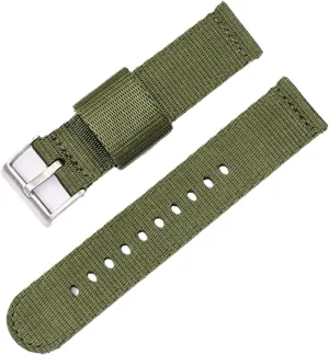 Nylon Watch Band 18 20 22 24mm Sport Quick Release Replacement Bracelet Men Women Universal Strap