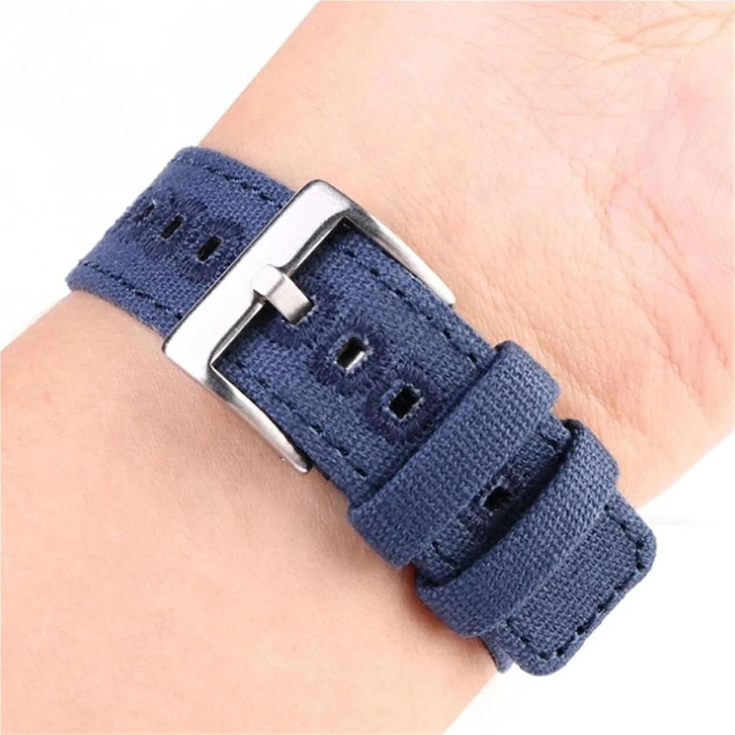 Nylon Watch Band Replacement Strap 18mm 19mm 20mm 22mm Quick Release Watchband Men Women Universal Strap