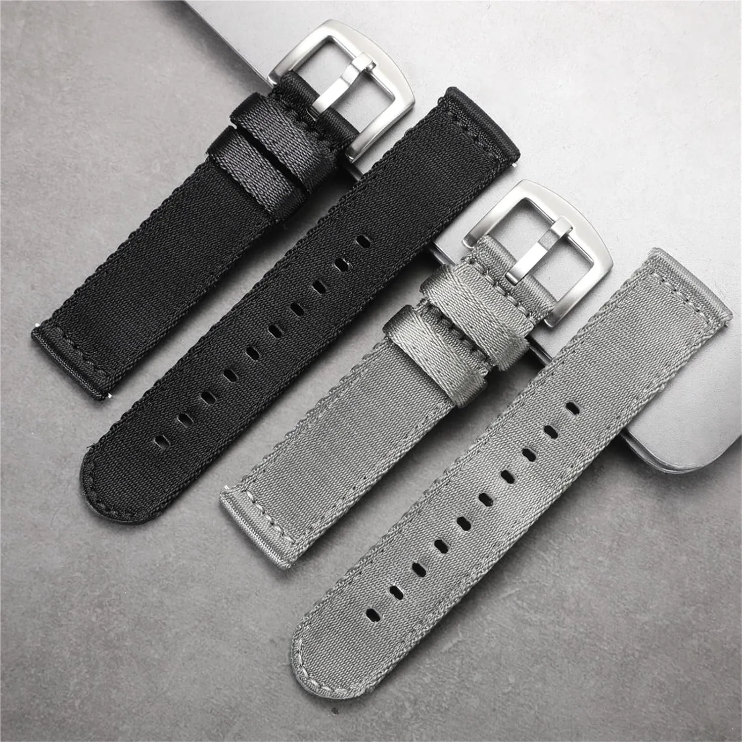 Nylon Watch Strap 18mm 20mm 22mm Canvas Quick Release Watch Band Men Women Universal Sport Bracelet Watchband