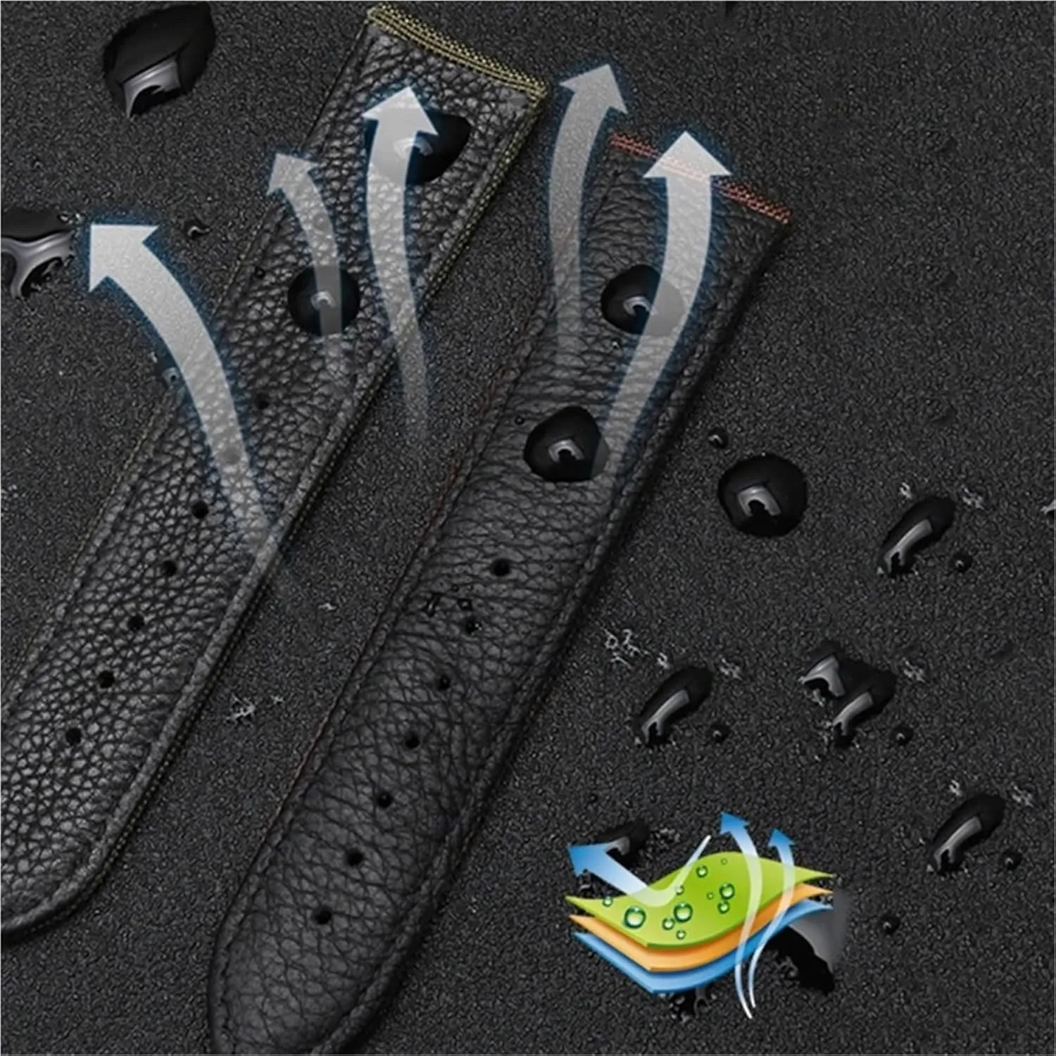 Nylon Watch Strap 20mm 22mm 24mm Canvas Quick Release Watch Band Men Women Universal Bracelet Watchband