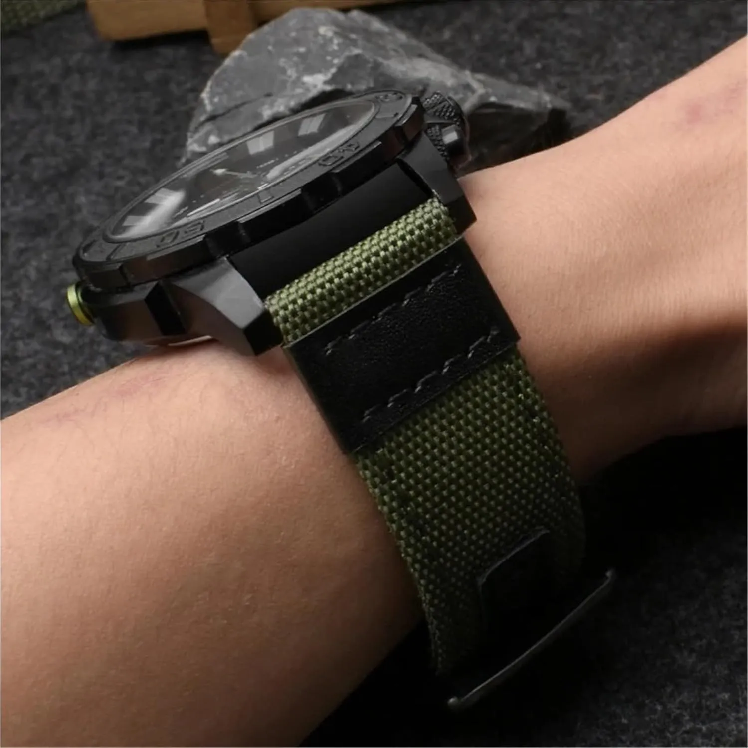 Nylon Watch Strap 20mm 22mm 24mm Canvas Quick Release Watch Band Men Women Universal Sport Bracelet Watchband