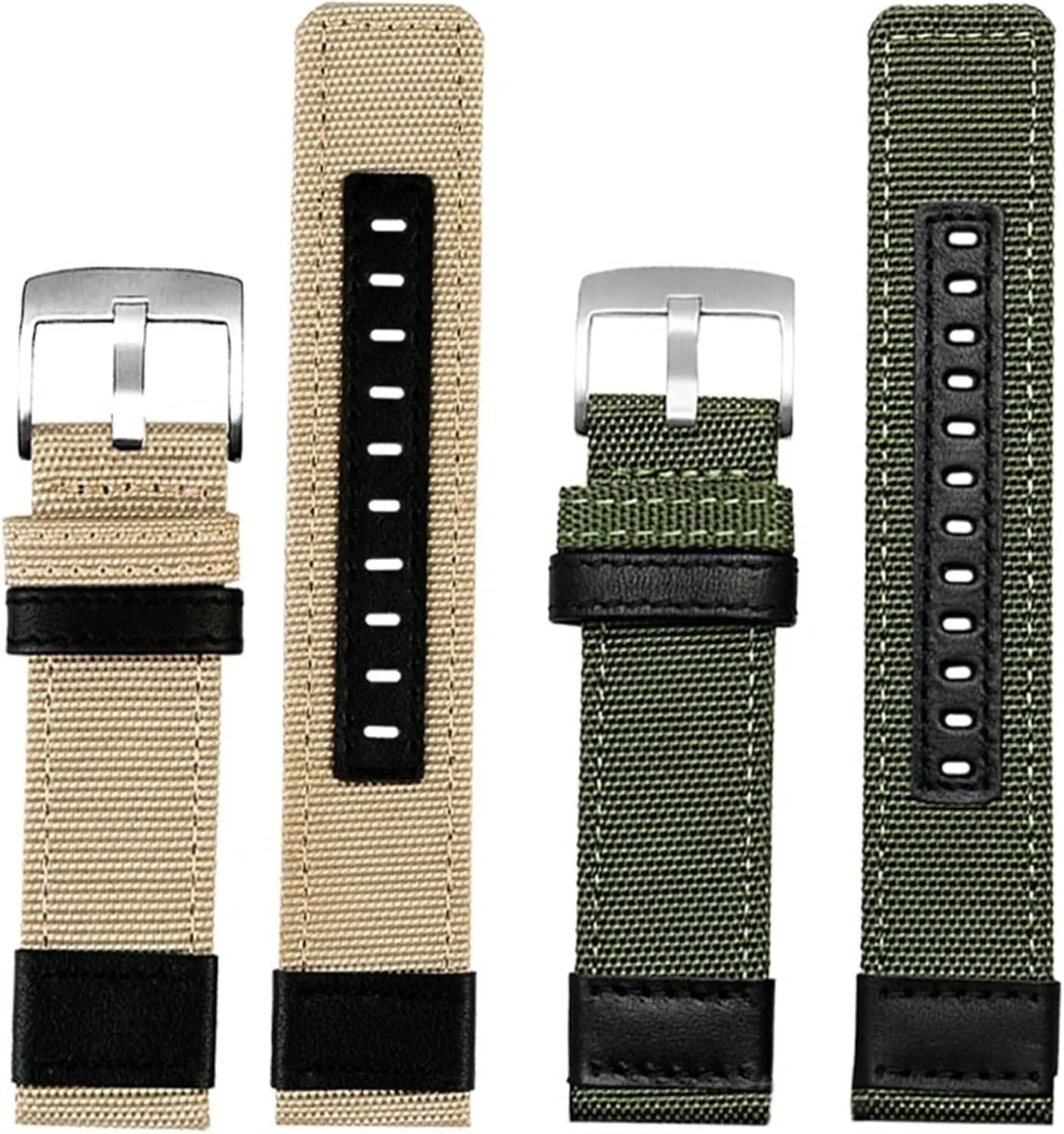 Nylon Watch Strap 20mm 22mm 24mm Canvas Quick Release Watch Band Men Women Universal Sport Bracelet Watchband