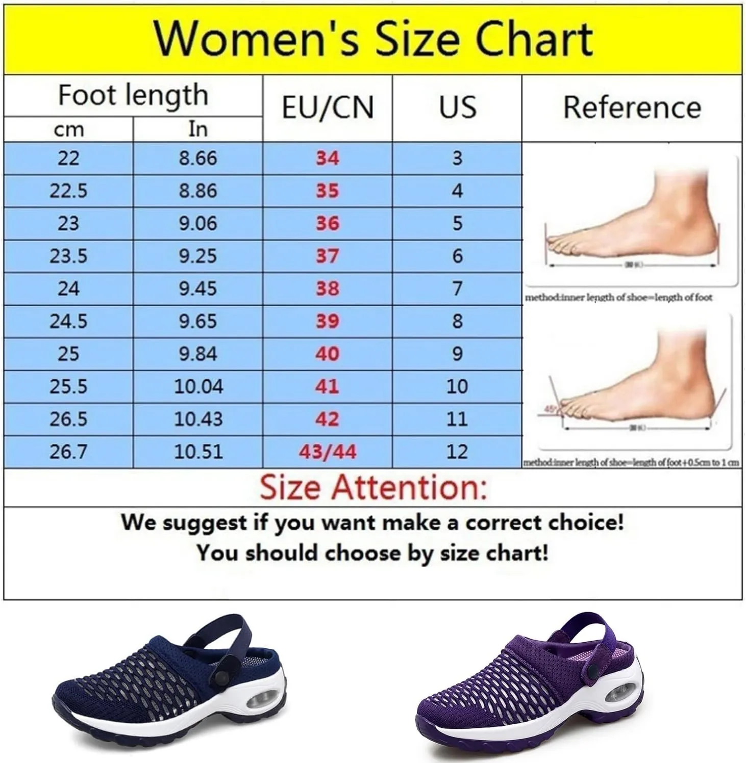 Orthopedic Clogs for Women Arch Support Slip On Sandals Shoes Womens Orthopedic Clogs Slippers Air Cushion Support Walking Shoes