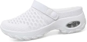 Orthopedic Clogs for Women Arch Support Slip On Sandals Shoes Womens Orthopedic Clogs Slippers Air Cushion Support Walking Shoes