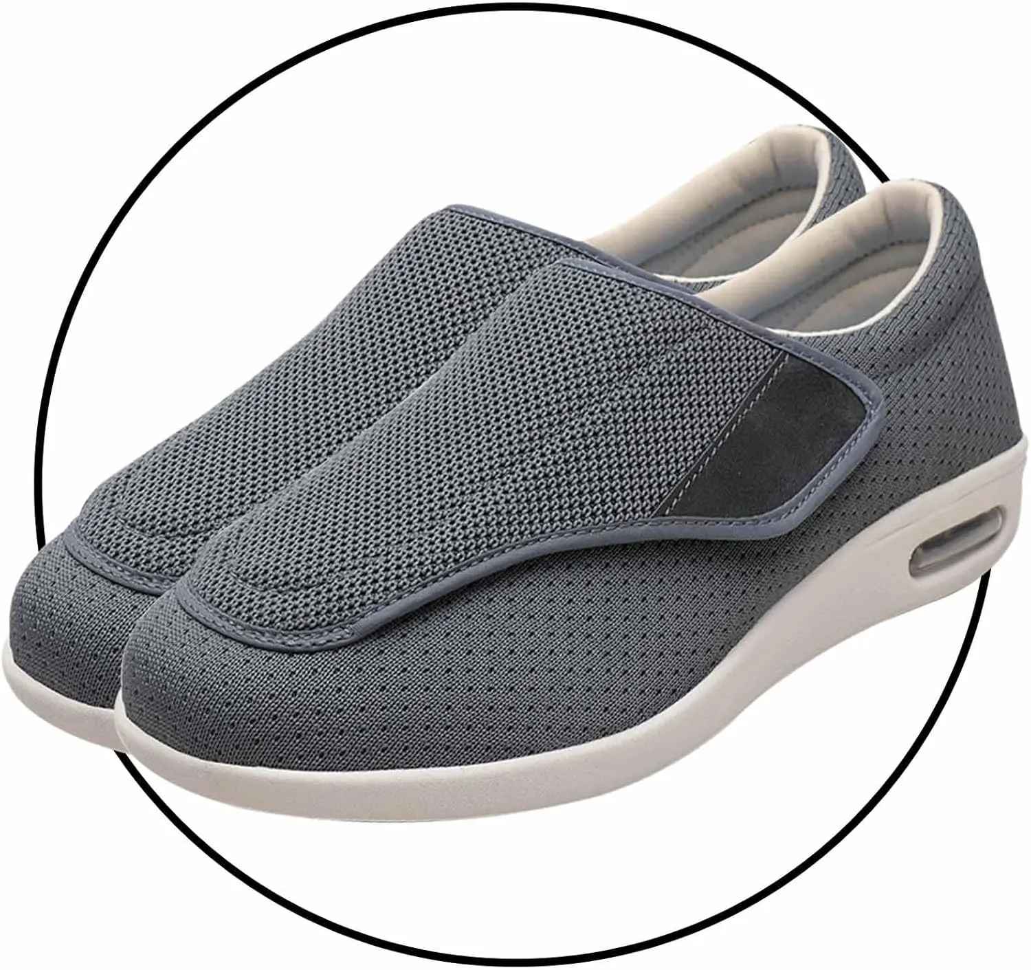 Orthopedic Shoes for Mens Running Walking Slip On Sneakers Plantar Fasciitis Supportive Fashion Boat Shoes for Flat Feet Comfortable Slip-On Sneakers
