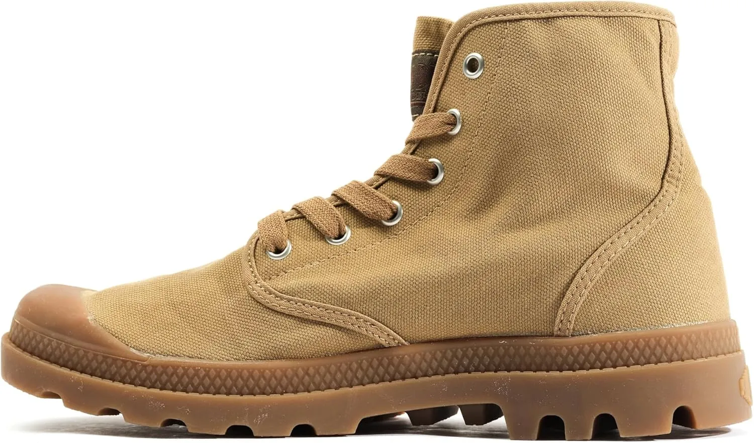 Palladium Men's Pampa Hi Boot, Vegan Canvas Lace Up Boot