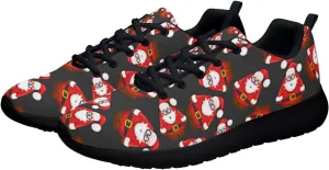 Pitovozu Christmas Decor Sneaker Men Athletic Shoes Running Shoes Comfortable Sports Walking Shoes