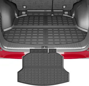 powoq Trunk Mat Compatible with 2012-2016 Honda CRV Trunk Liner TPE Cargo Liner Cargo Mat Replacement for 2012 2013 2014 2015 2016 Honda CRV Accessories (Fit 12-16 Model, Trunk Mat)
