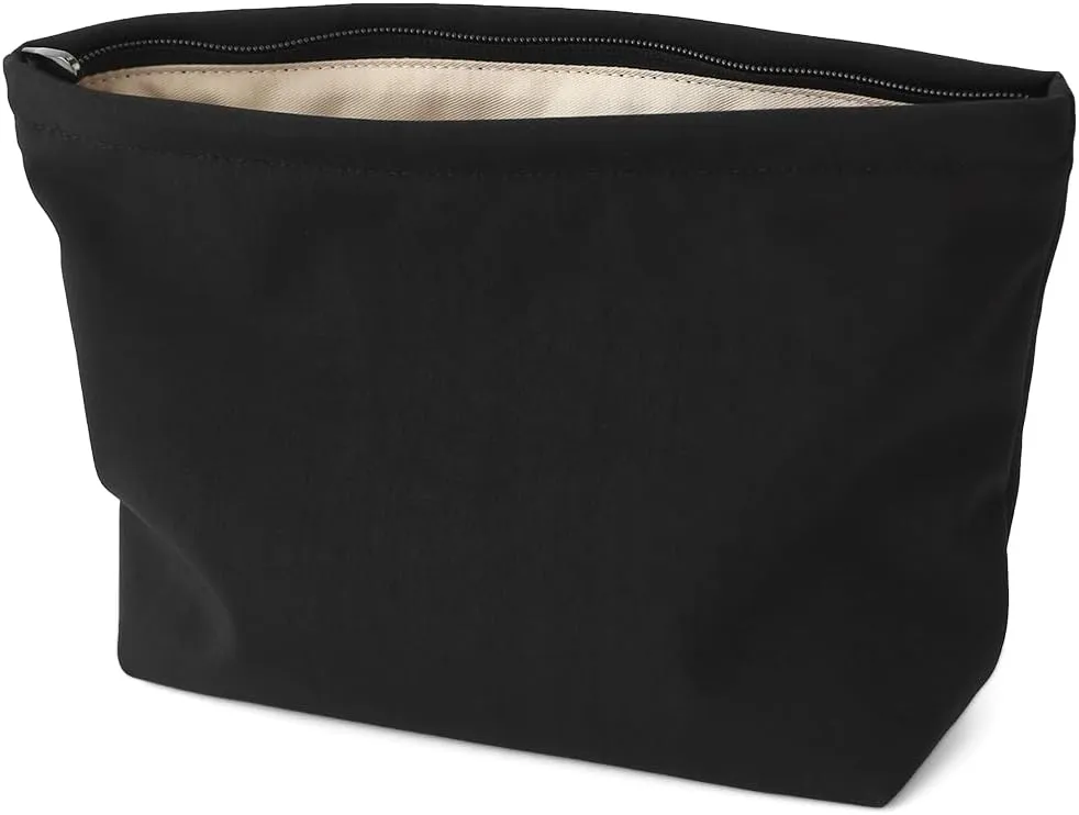 Premium Nylon Makeup Bag - Large Capacity Travel Cosmetic Pouch & Toiletry Organizer with Zipper, Ideal for Daily Use, Gifts, and On-the-Go Essentials
