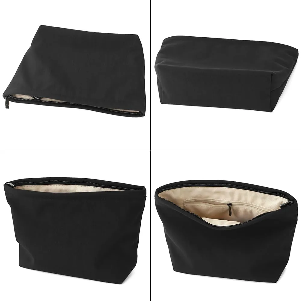 Premium Nylon Makeup Bag - Large Capacity Travel Cosmetic Pouch & Toiletry Organizer with Zipper, Ideal for Daily Use, Gifts, and On-the-Go Essentials