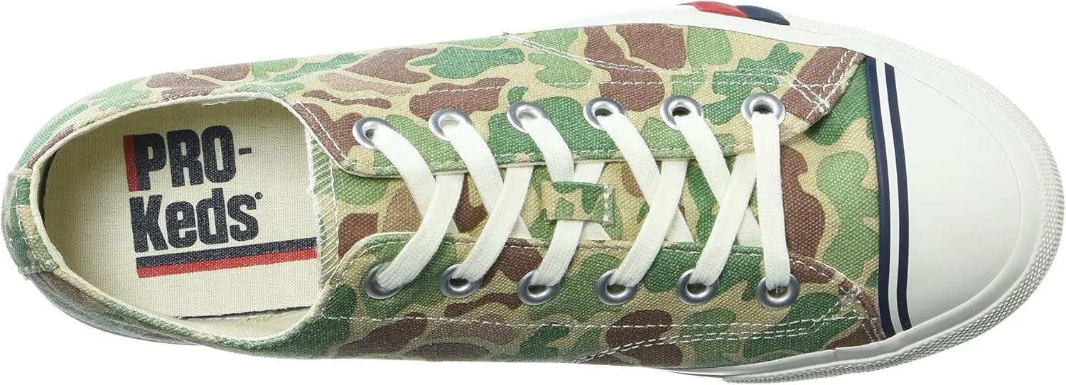 PRO-Keds mens Royal Lo Washed Camo Canvas