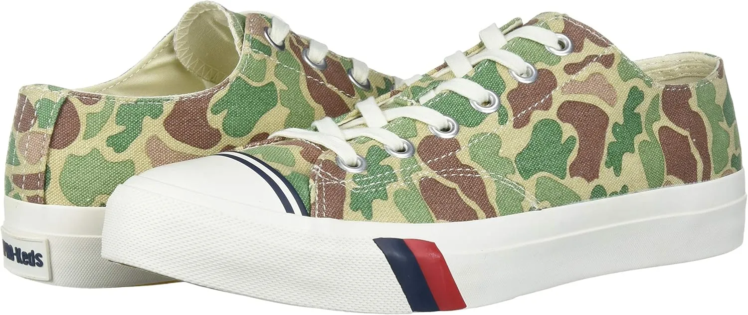 PRO-Keds mens Royal Lo Washed Camo Canvas