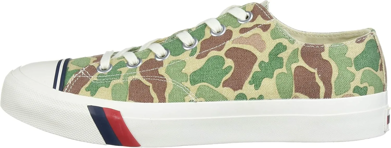 PRO-Keds mens Royal Lo Washed Camo Canvas