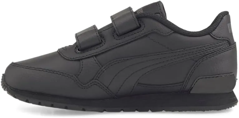 PUMA Kids Boys St Runner V3 Leather Slip On Sneakers Shoes Casual - White