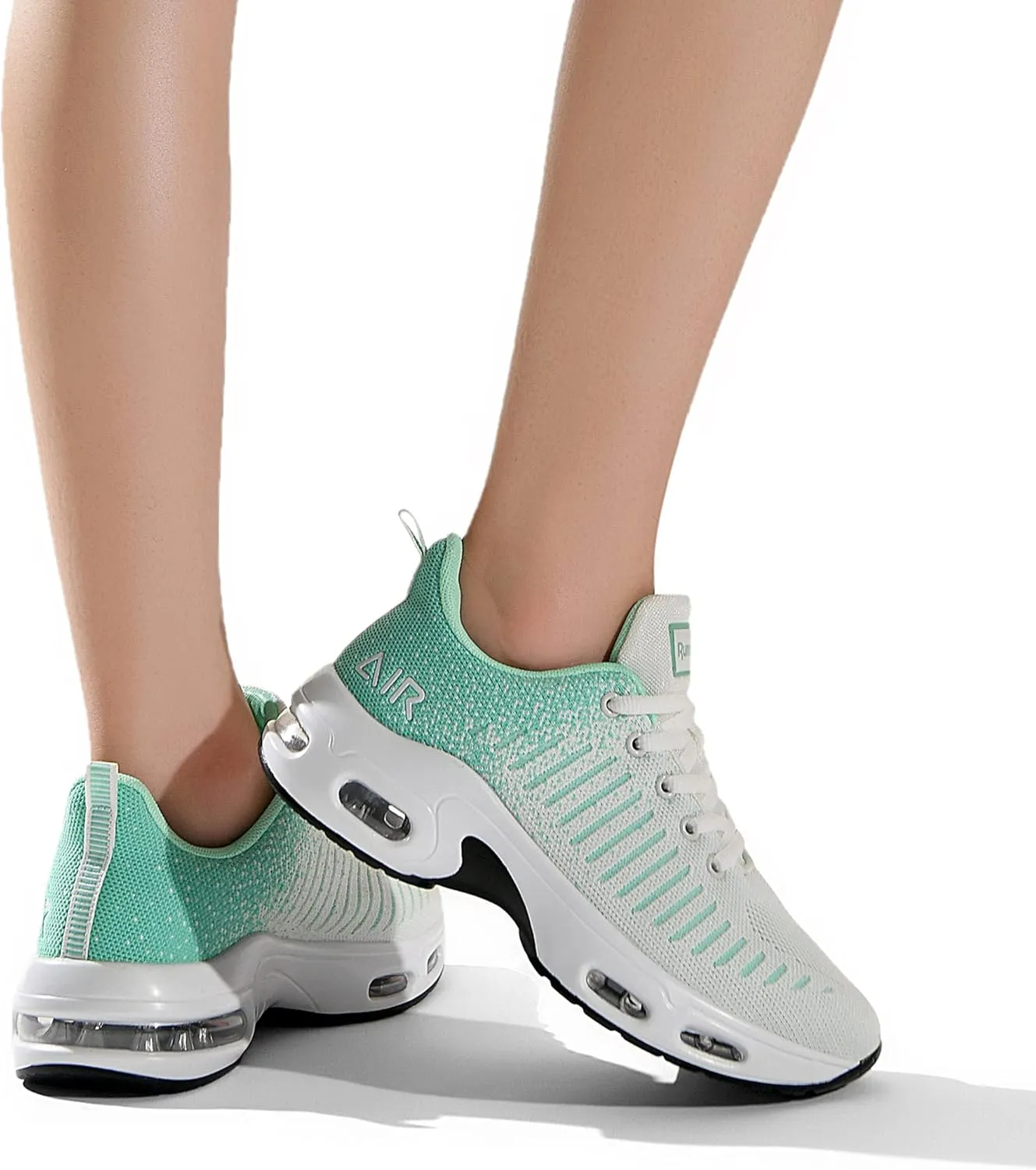 QAUPPE Womens Fashion Lightweight Air Sports Walking Sneakers Breathable Gym Jogging Running Tennis Shoes US 5.5-11 B(M)…