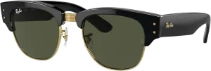 Ray-Ban RB0316S Sunglasses Bundle: RB 0316 S MEGA CLUBMASTER 901/31 Mega Clubmaster Black On Arist and Universal Anti-slip Silicone Leash