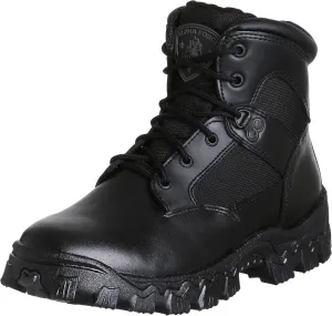 ROCKY Alpha Force Waterproof Public Service Boot, Black, Size 12(ME)