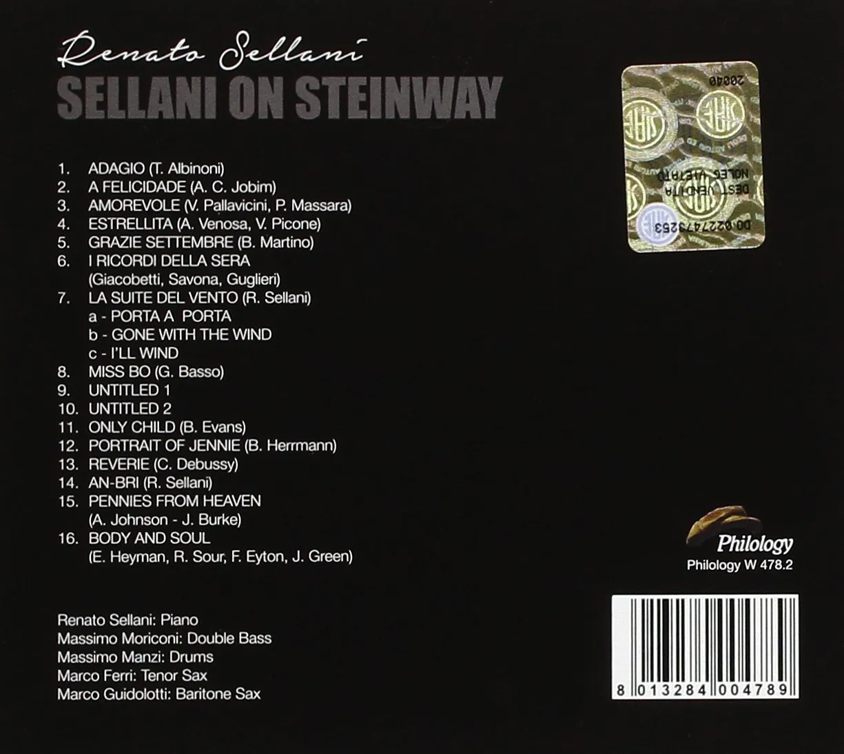 Sellani on Steinway