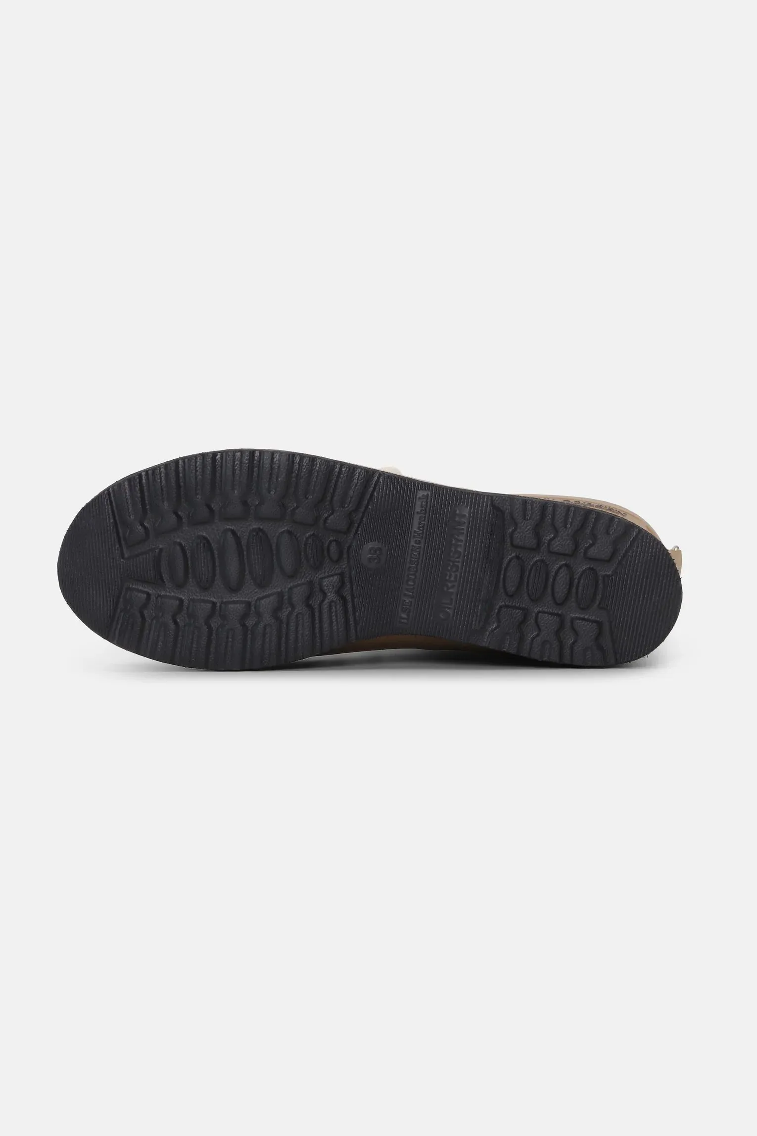 Short Lace Up Rubber Boot - Otter
