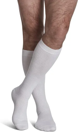 Sigvaris Men's Casual Cotton 186 Calf High Compression Socks 15-20mmHg