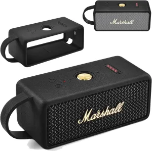 Silicone Case for Marshall Emberton III,Protective Case Cover for Marshall Emberton 3 Bluetooth Portable Speaker(Black)