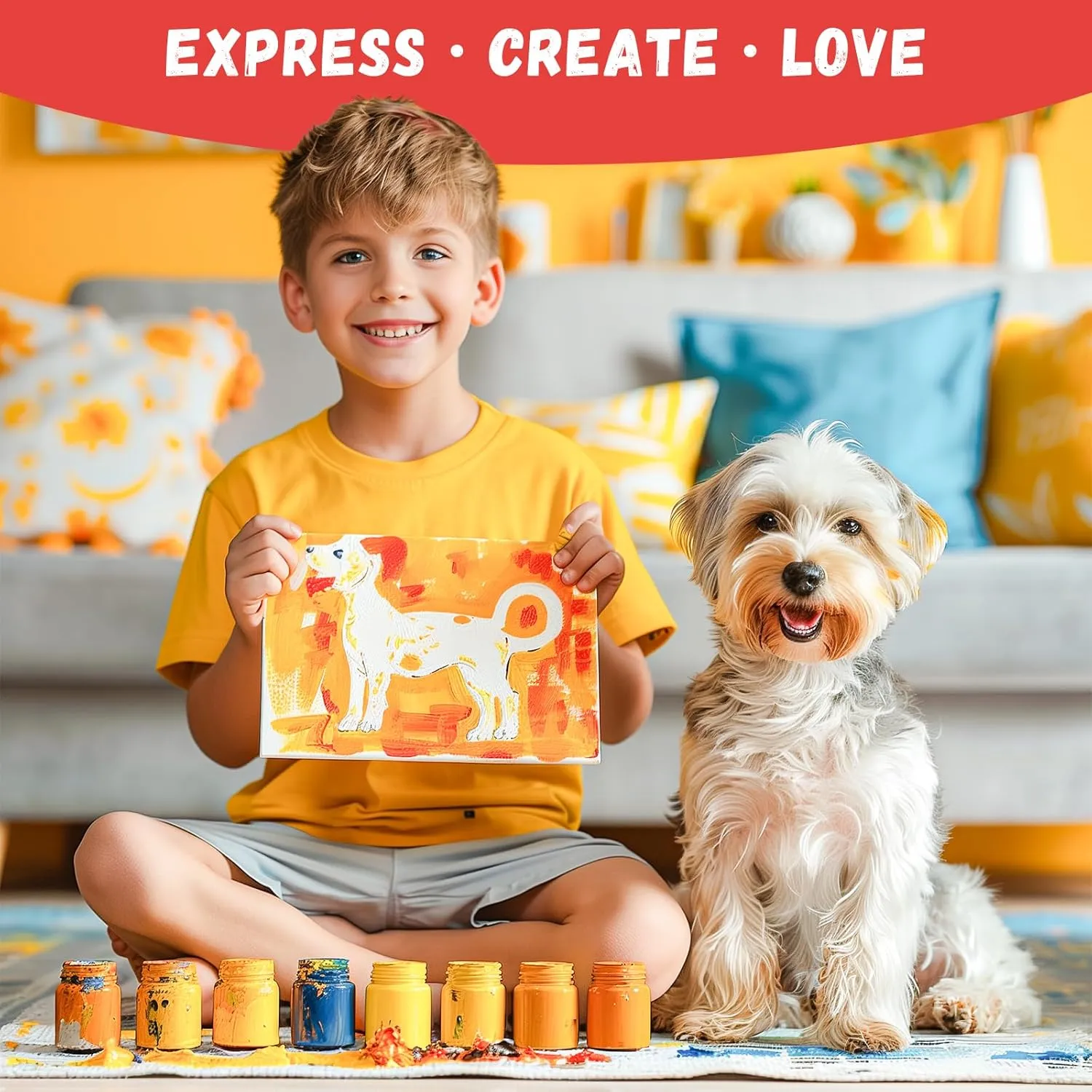 Simetufy Canvas Boards for Painting 52 Pack 8 x 10 Inch Blank Flat Canvas Panels 100% Cotton Pre-Primed for Acrylic & Oil Paint