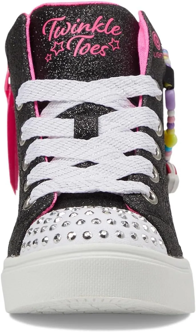 Skechers Girls' Twinkle Sparks-Charm Bestie Sneaker